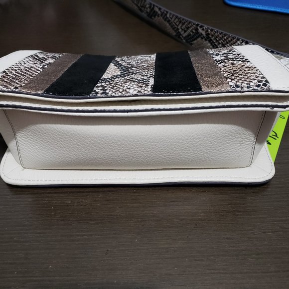 Sam Edelman Sally Boy  White  Leather Handbag - Picture 5 of 8